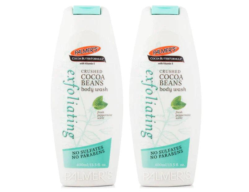 Palmer's Cocoa Butter Formula Exfoliating Body Wash Peppermint 400-mL