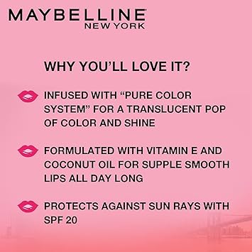 Maybelline New York Baby Lips Loves Color Lip Balm - Pink Lolita