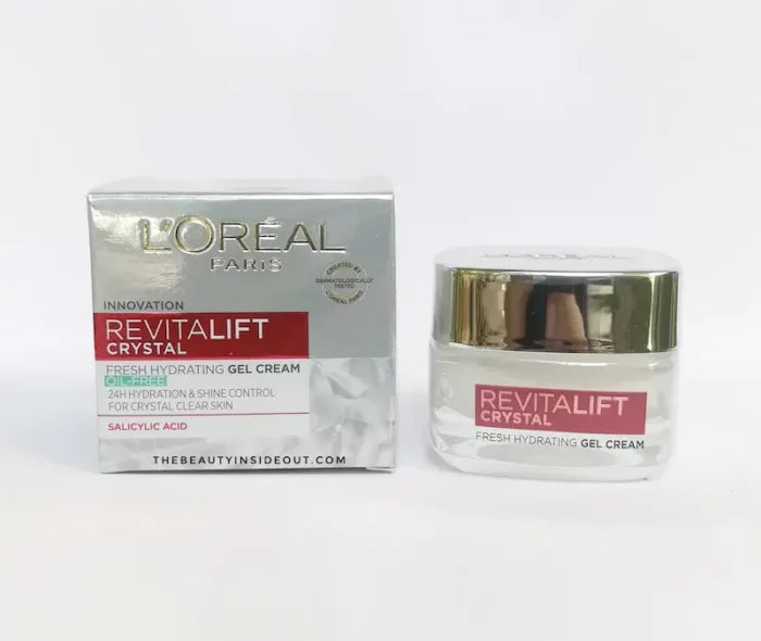 L Oreal Paris Revitalift Crystal Gel Cream Oil Free Face