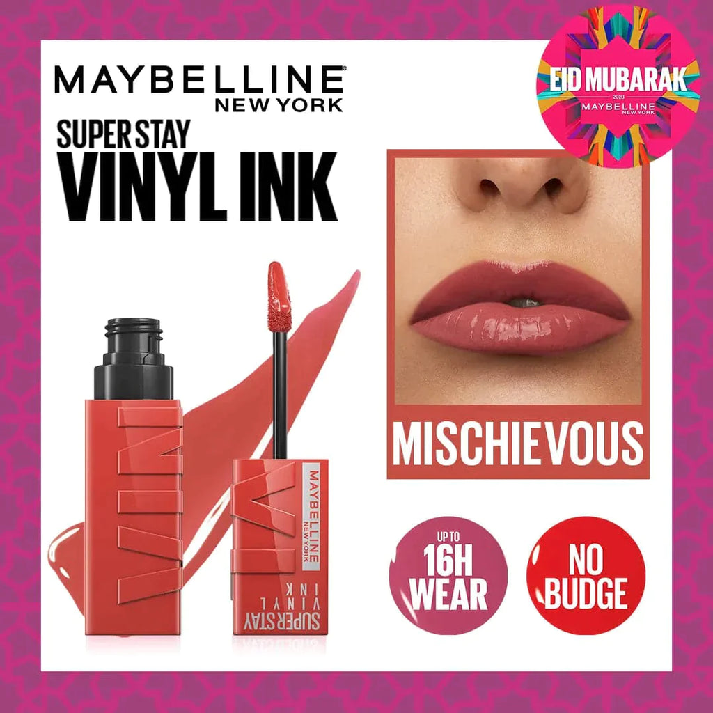 Maybelline NY Super Stay Vinyl Ink Longwear Liquid Lipcolor