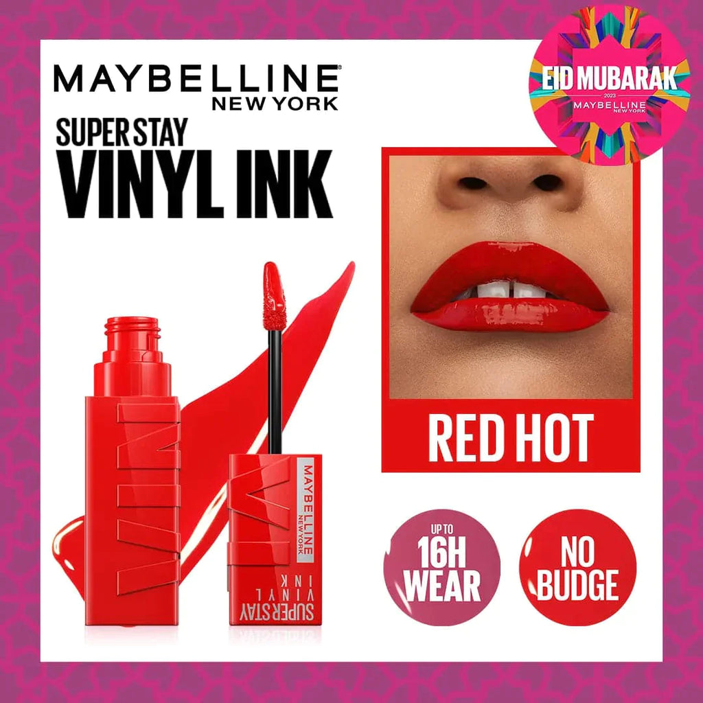 Maybelline NY Super Stay Vinyl Ink Longwear Liquid Lipcolor