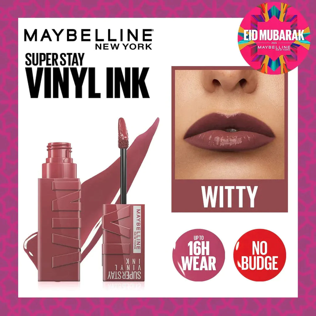 Maybelline NY Super Stay Vinyl Ink Longwear Liquid Lipcolor