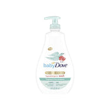Baby Dove Sensitive Skin Care Wash For Bath Time Moisture and Hypoallergenic Washes Away Bacteria, fragrance-free 591ml