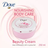 Dove Nourishing Body Care Beauty Cream Deep Moisturisation With No Greasy Feel  250-ML