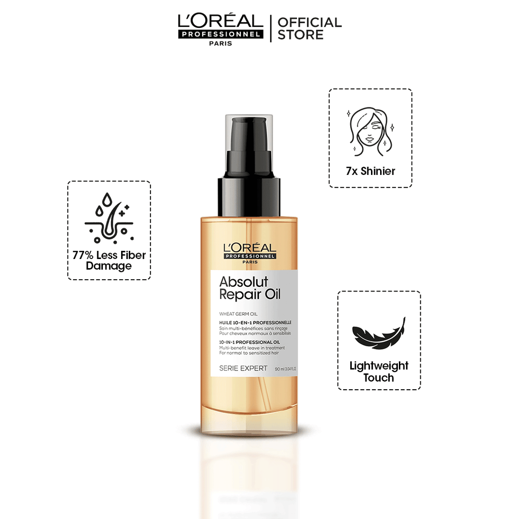 L'Oreal-Professionnel-Serie-Expert-Absolut-Repair-Hair-Serum-90ml- For Dry & Damaged Hair