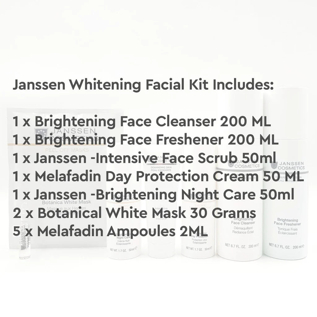 Janssen Whitening Facial Kit - Complete Kit