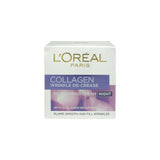 L'Oreal Paris Collagen Wrinkle De-Crease Re-Plumping Night Cream, 50ml