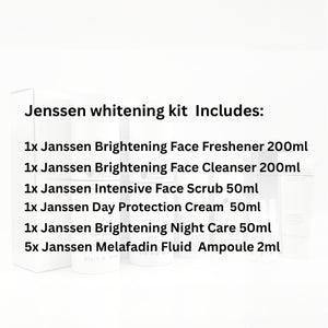 Janssen Whitening Facial Kit - Complete Kit