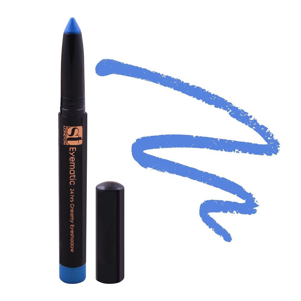 ST London - Eyematic Creamy Eye Shadow - Turquoise Blue