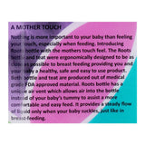 Roots Natural Anti-Colic Baby Feeder, 0m+, S, Purple, 60ml, J1010