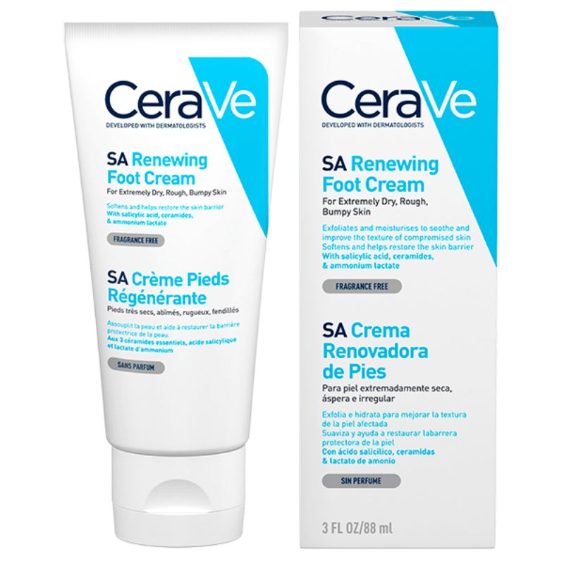 CeraVe SA Renewing Foot Cream 88-ml