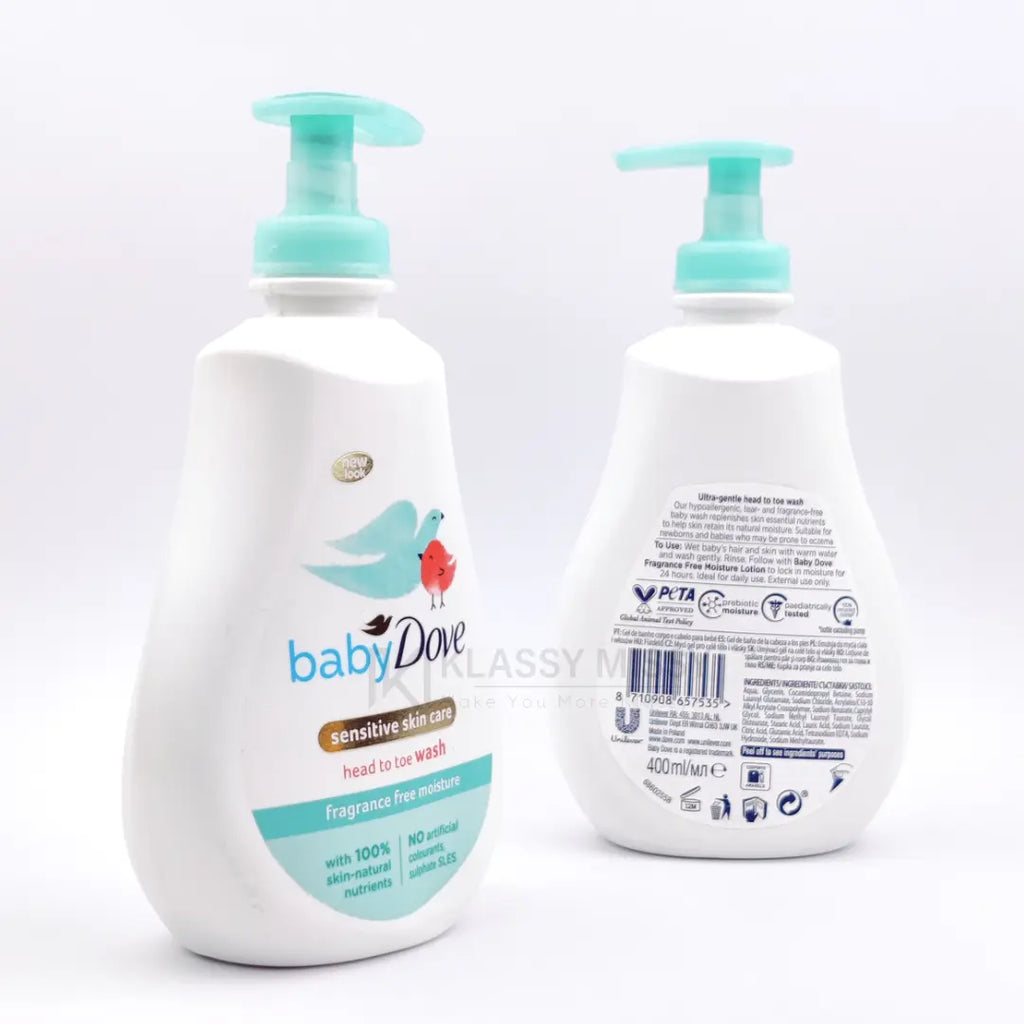 Baby dove sensitive head to hotsell toe wash