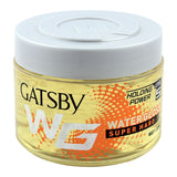 Gatsby WG Water Gloss Super Hard Holding Power 5 Hair Gel, Wet Look, 300-gm