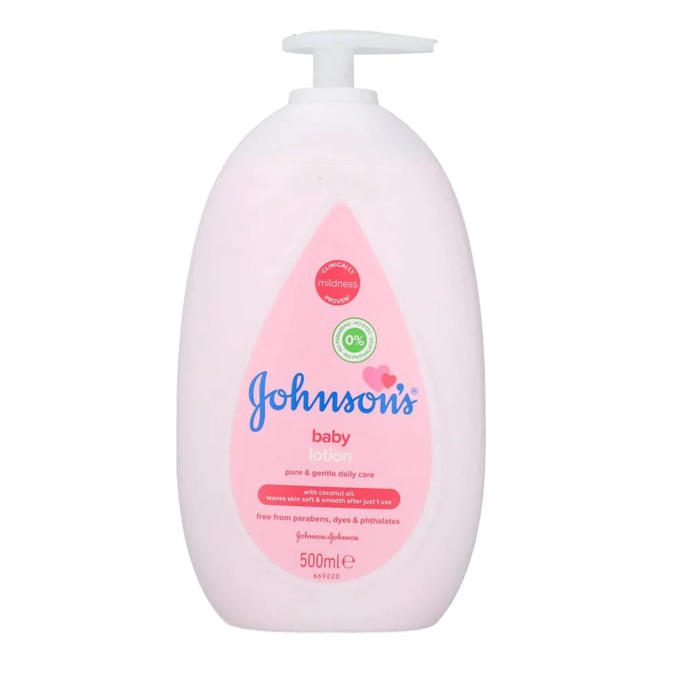 Johnson's Pure & Gentle Daily Care Baby Lotion, 500-ml