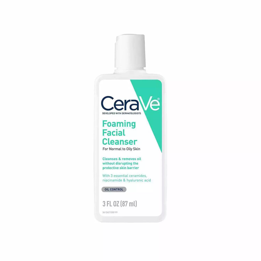 CeraVe Foaming Facial Cleanser Normal to Oily Skin 87-ml