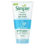 Simple Water Boost Micellar Facial Gel Wash 150-ml