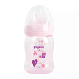 Pigeon SofTouch™ Wide-Neck PP Nursing Bottle, Pink 160-ML