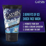 Gatsby Ice Shock Menthol Crystals Cooling Face Wash 100-gm