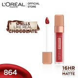 LOreal Paris - Infallible Les Chocolats Liquid Lipstick - 864 Tasty Ruby