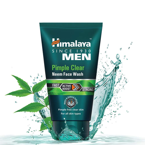 Himalaya Men Pimple Clear Neem Face Wash 100-Ml