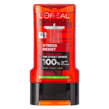 L'Oreal Paris Men Expert Stress Resist Vine Extract Shower Gel, 300-ml