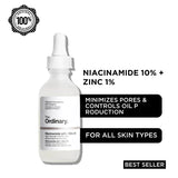 The Ordinary Niacinamide 10% + Zinc 1% Serum for All Skin Types
