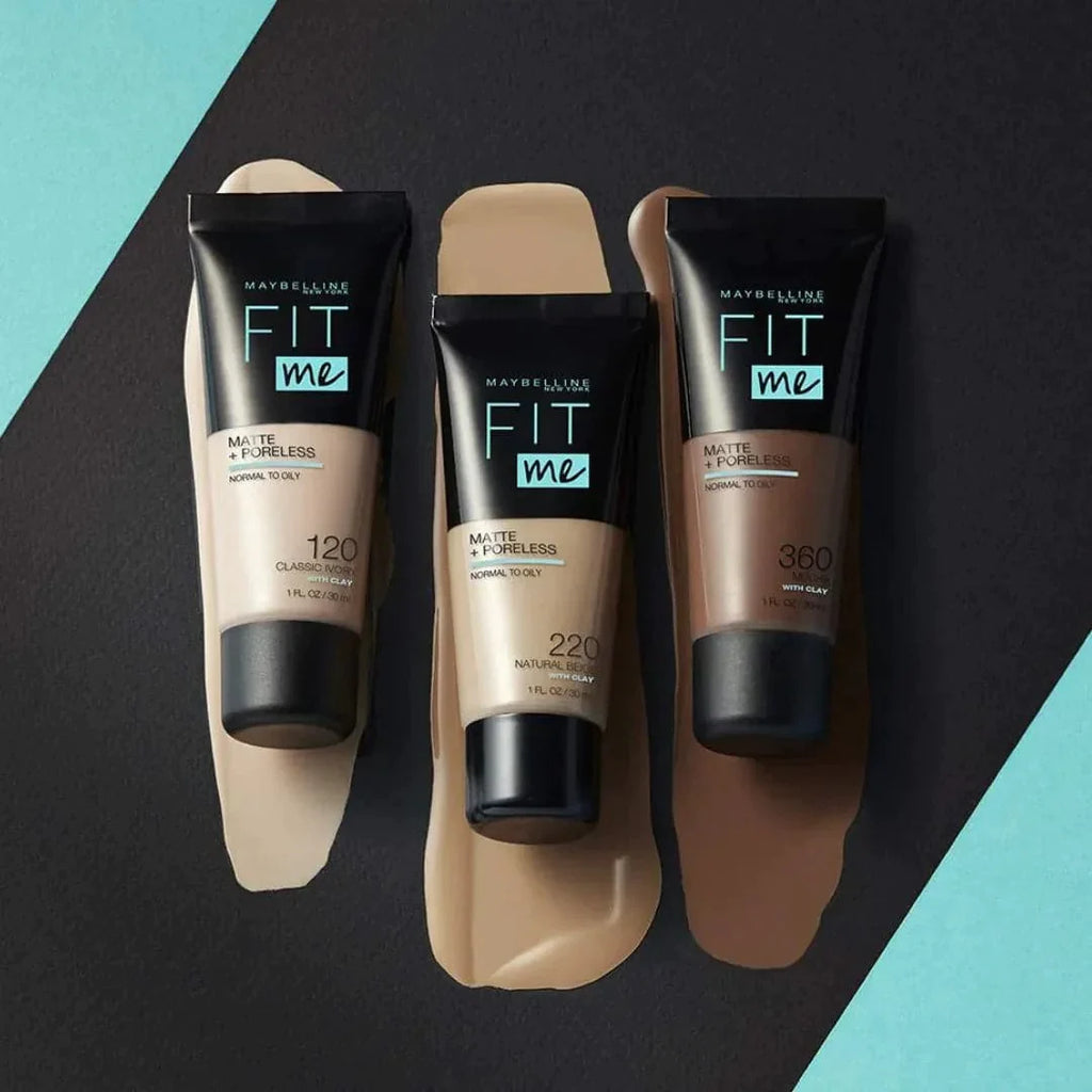 Maybelline Fit Me Matte & Poreless Foundation 18ml - Brand City - Vegas  Cosmetics – vegascosmetics.pk