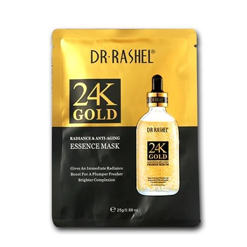 DR RASHEL 24K GOLD ESSENCE FACIAL MASK (5 Masks)