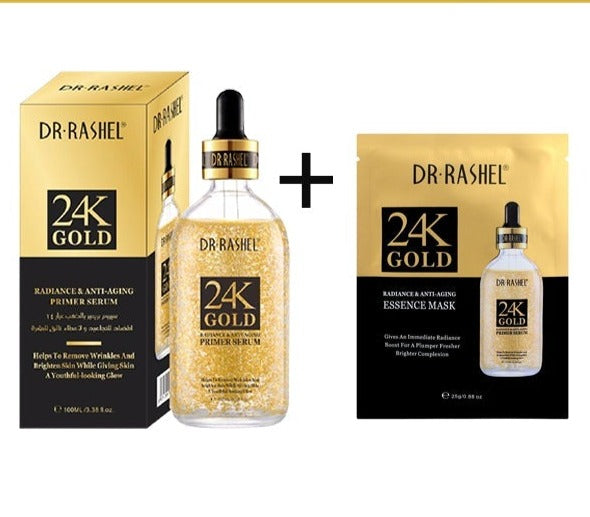 Dri Rasel 2 DR RASHEL 24K GOLD ANTI-AGING SERIES (Pack of 2) – vegascosmetics.pk