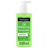 Neutrogena Oil Balancing With Lime Oil Free Skin Facial Wash, 200ml,