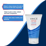 Vince Whitening Face Wash 120-ml