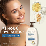 Aveeno Skin Relief Fragrance Free Body Lotion Shea Butter Sensitive Skin 71g